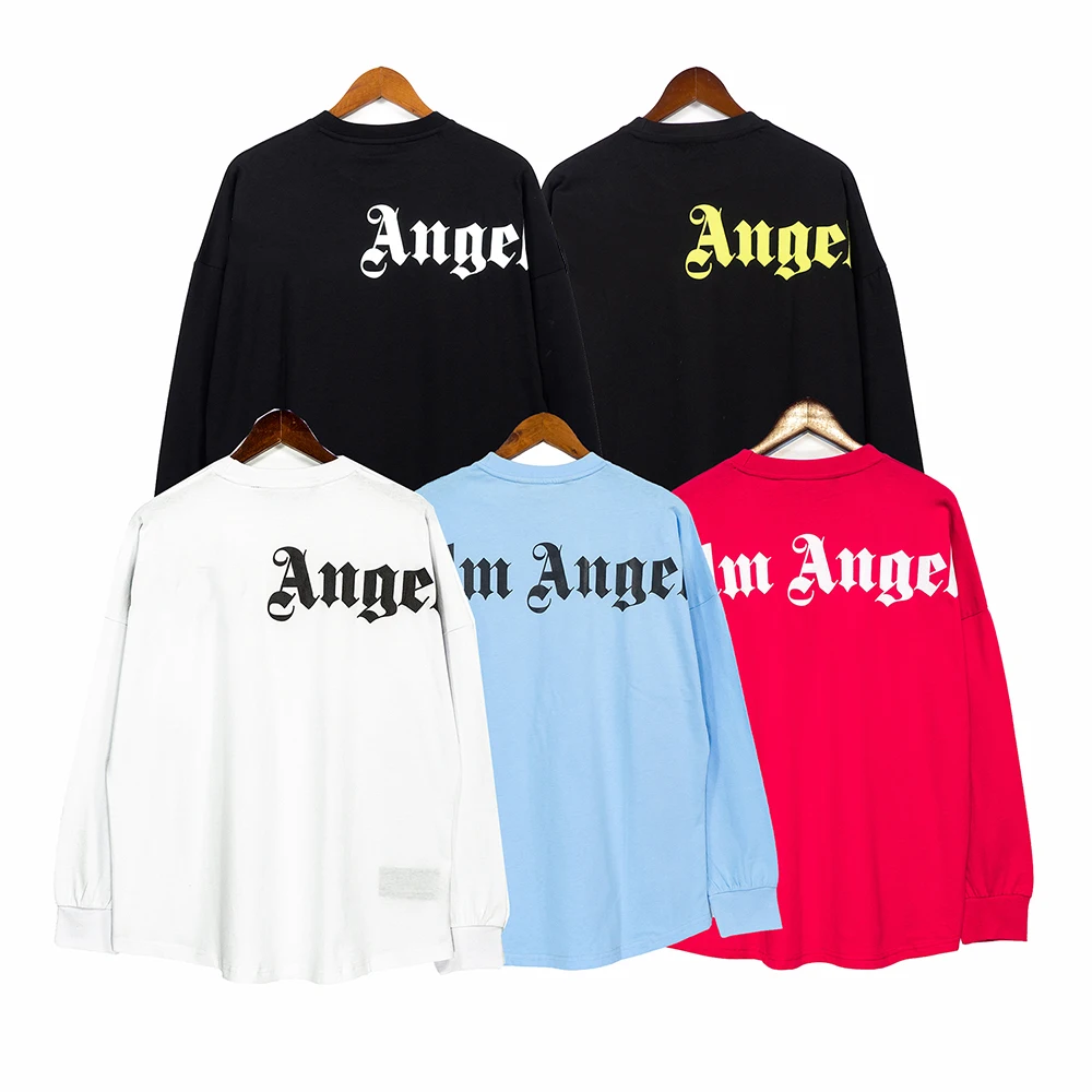 PALM X ANGELS Letter Long Sleeve Dropped Shoulders T-Shirt for Men and Women,Loose Oversized Tshirt,Fashionable Print T-Shirt
PALM X ANGELS Letter Long Sleeve Dropped Shoulders T-Shirt for Men and Women,Loose Oversized Tshirt,Fashionable Print T-Shirt