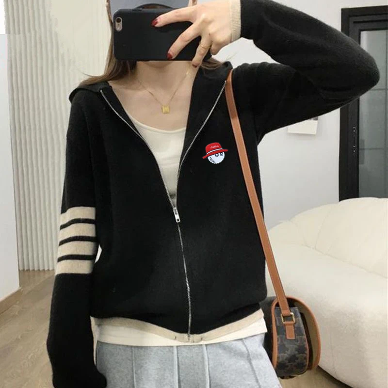 2023 Spring Women's Golf Clothing Women's Jacket Malbon Golf wear Women's Jacket Windbreak Hooded Soft Fur Golf Women
2023 Spring Women's Golf Clothing Women's Jacket Malbon Golf wear Women's Jacket Windbreak Hooded Soft Fur Golf Women