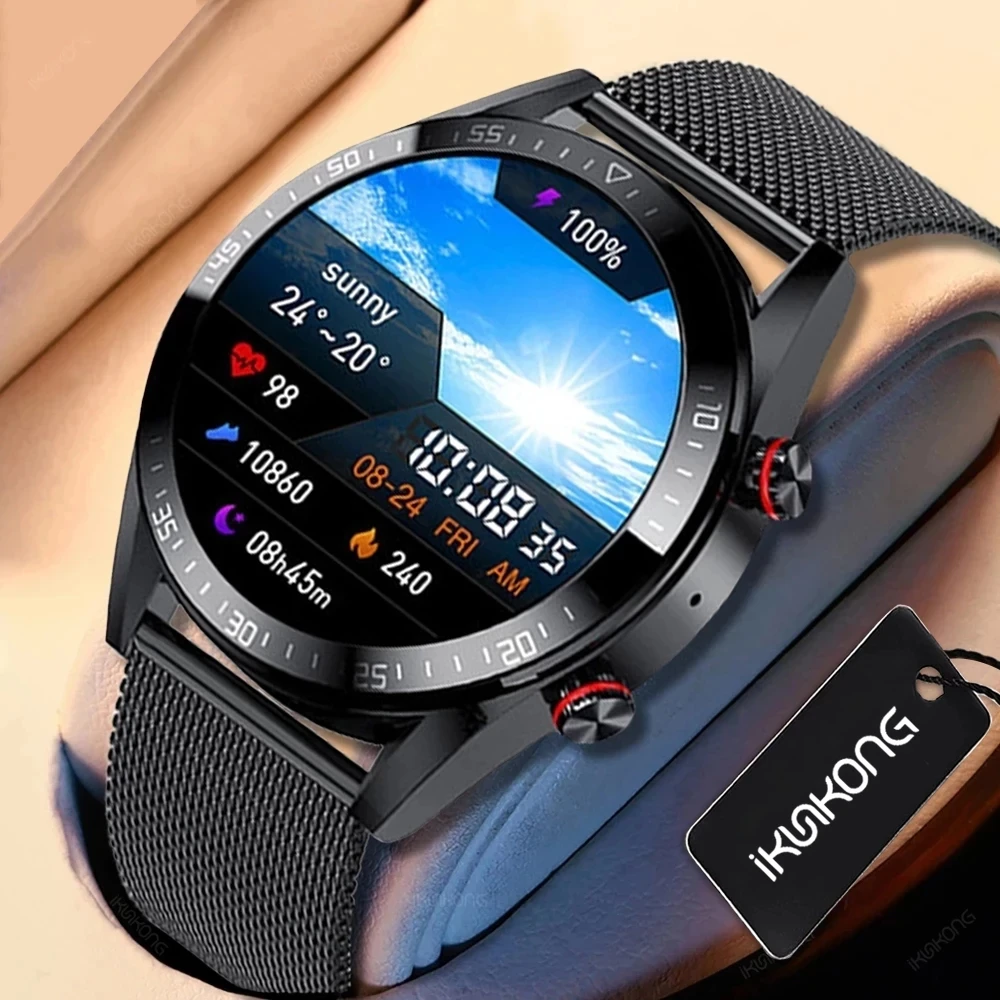454*454 AMOLED Screen Smart Watch Always Display The Time Bluetooth Call Local Music Business Smartwatch For Mens TWS Earphones
454*454 AMOLED Screen Smart Watch Always Display The Time Bluetooth Call Local Music Business Smartwatch For Mens TWS Earphones