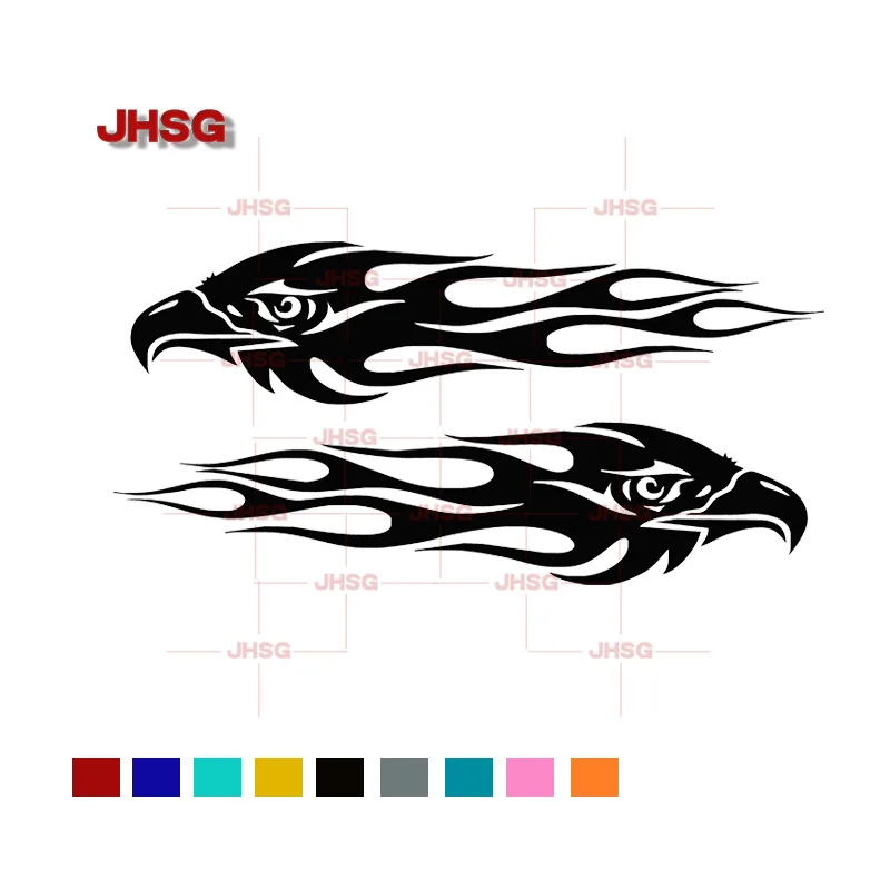 Pair of Eagle Blaze Car Stickers Personalized Motorcycle Waterproof Stickers Car Styling Accessories Vinyl PVC Two-Pack Hot Sale
Pair of Eagle Blaze Car Stickers Personalized Motorcycle Waterproof Stickers Car Styling Accessories Vinyl PVC Two-Pack Hot Sale