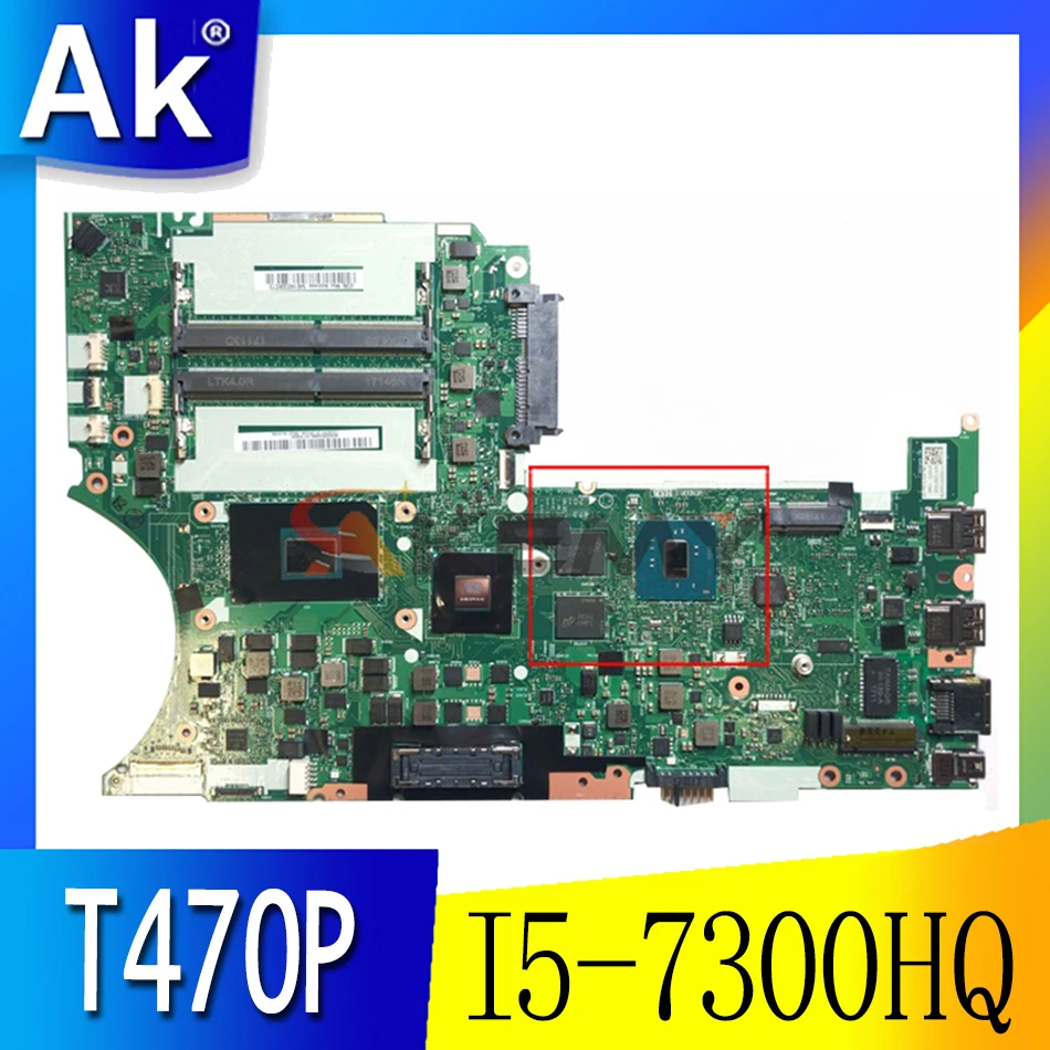 Akemy For Lenovo ThinkPad T470P Laptop Motherboard DT473 NM-B071 CPU I5 7300HQ GPU 940MX 2GB 100% Test Work FRU 01HW895 01HW896
Akemy For Lenovo ThinkPad T470P Laptop Motherboard DT473 NM-B071 CPU I5 7300HQ GPU 940MX 2GB 100% Test Work FRU 01HW895 01HW896
