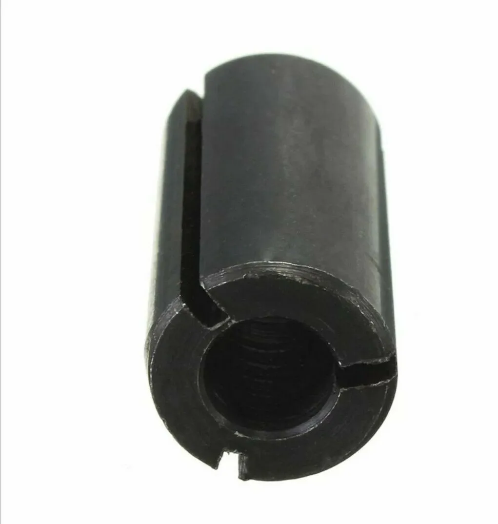 High Quality Tight Durable Route Bit Adapter Collet Chuck Black High Precision Reducing Sleeve Wear Resistance
High Quality Tight Durable Route Bit Adapter Collet Chuck Black High Precision Reducing Sleeve Wear Resistance