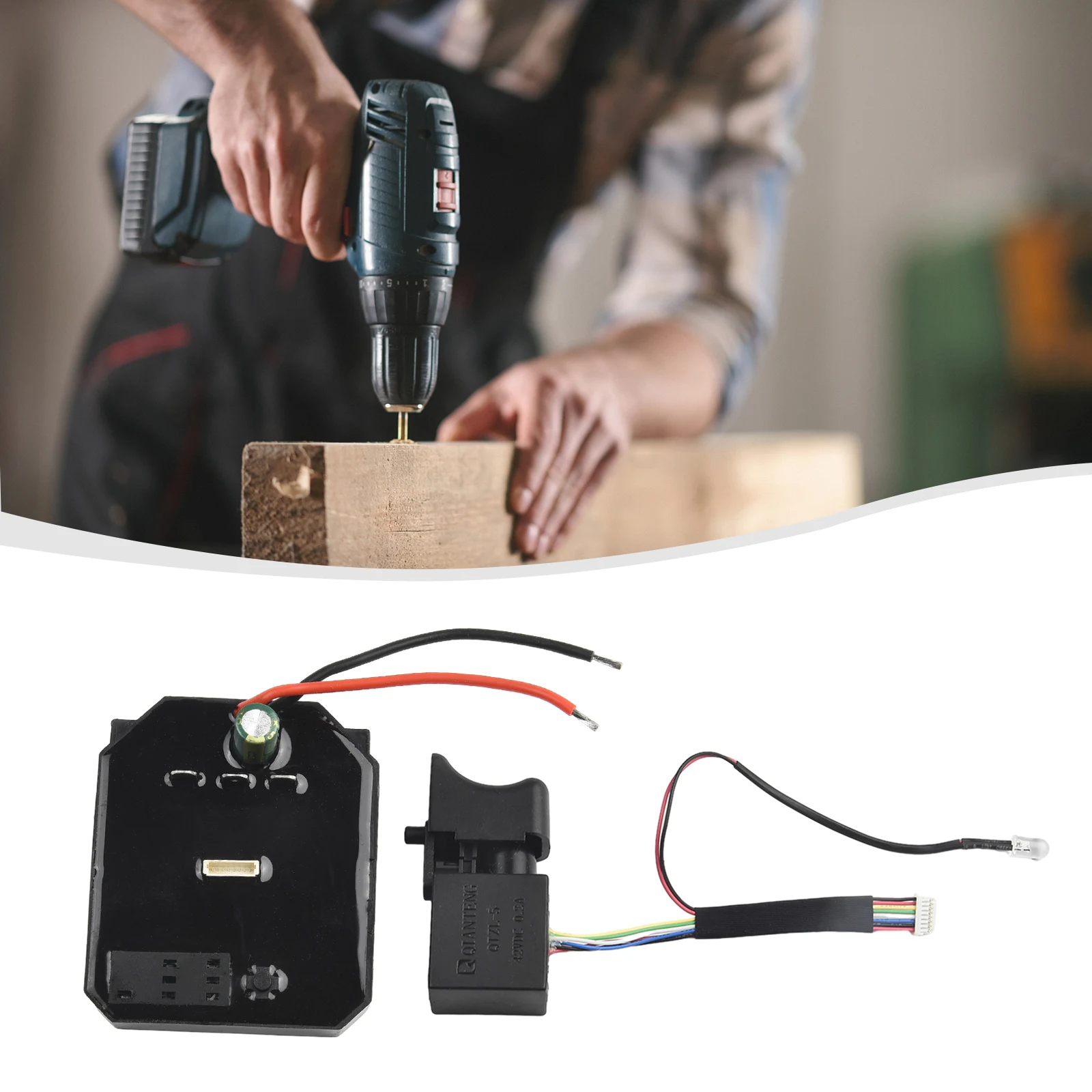 Control Board Switch For Dayi 2106 161 169 Brushless Electric Wrench Motherboard Accessories Speed Switch Drive Board Controlle
Control Board Switch For Dayi 2106 161 169 Brushless Electric Wrench Motherboard Accessories Speed Switch Drive Board Controlle