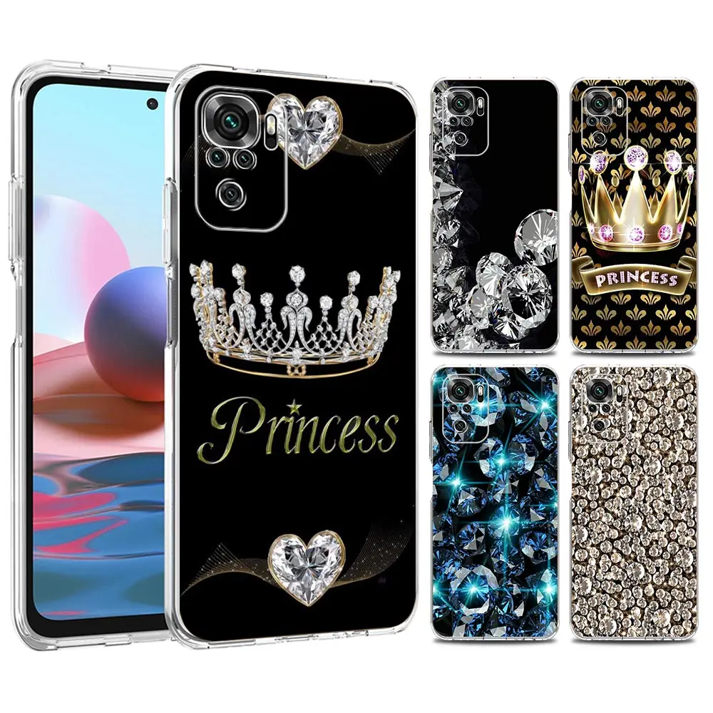 Diamond Crown Printing Phone Case For Redmi Note 11 Pro 10 10S 9 8 8T K50 K40 Soft Transparent Redmi 9A 9C 9T 7 7A Bags Cover
Diamond Crown Printing Phone Case For Redmi Note 11 Pro 10 10S 9 8 8T K50 K40 Soft Transparent Redmi 9A 9C 9T 7 7A Bags Cover