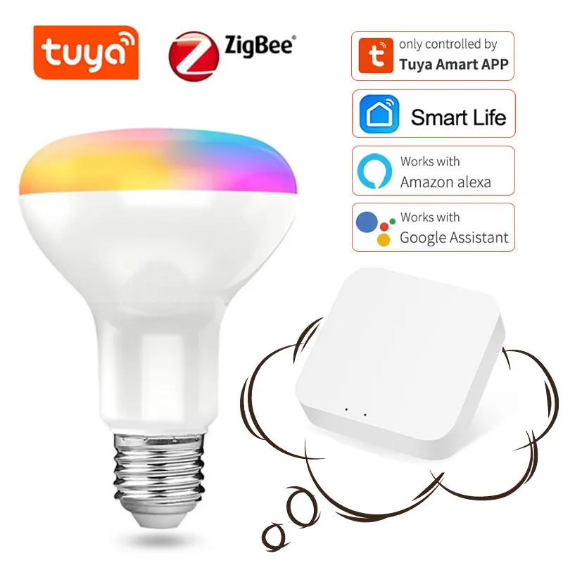LED RGB Color Changing Lamp Tuya Zigbee Smart LED Bulb BR30 10W Light Dimmable Night Light For Alexa Google Home Smart Life
LED RGB Color Changing Lamp Tuya Zigbee Smart LED Bulb BR30 10W Light Dimmable Night Light For Alexa Google Home Smart Life