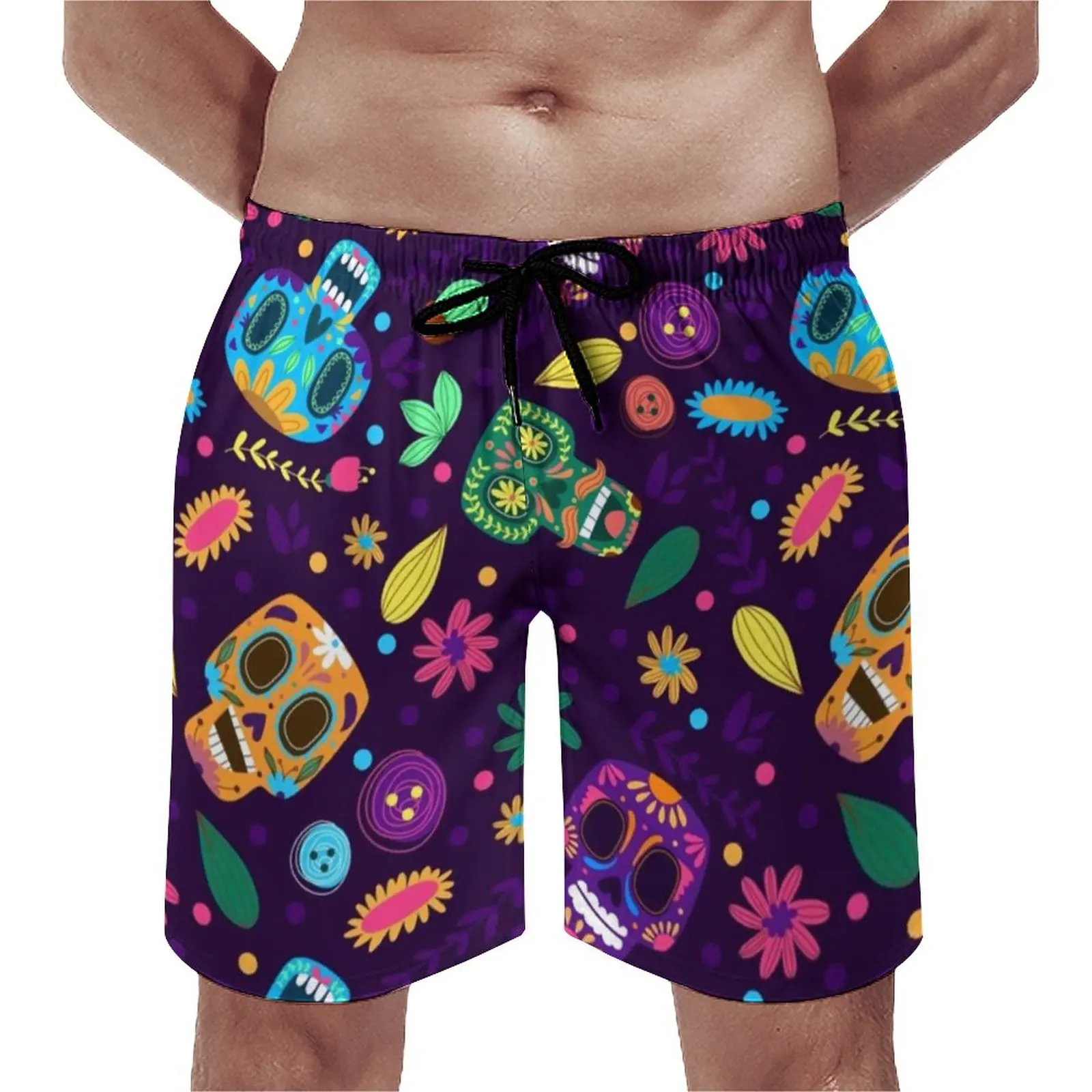 Cute Skull Board Shorts Hot Mexican Skulls Collection Print Beach Short Pants Men Elastic Waist Comfortable Swimming Trunks
Cute Skull Board Shorts Hot Mexican Skulls Collection Print Beach Short Pants Men Elastic Waist Comfortable Swimming Trunks