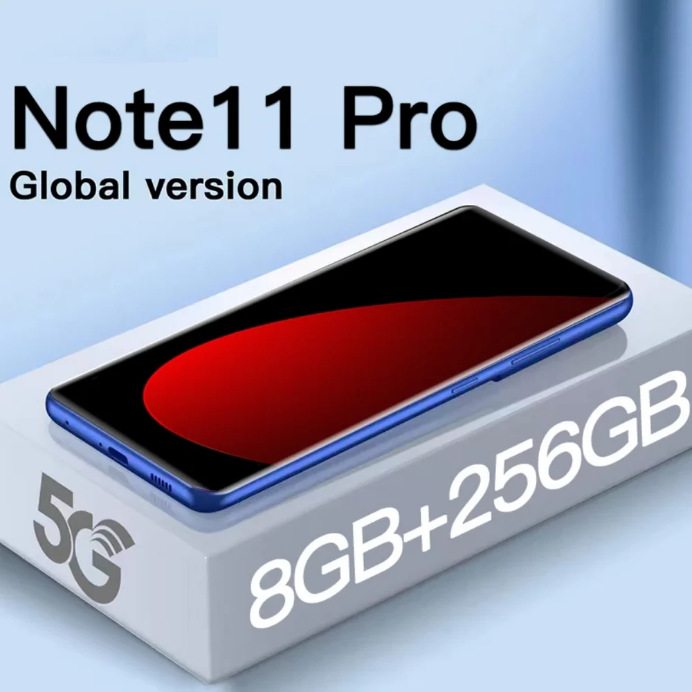 

Смартфон глобальная версия Note11 Pro, 8 + 256 ГБ, 5,8 дюйма, 24 + 48 МП, 5000 мАч