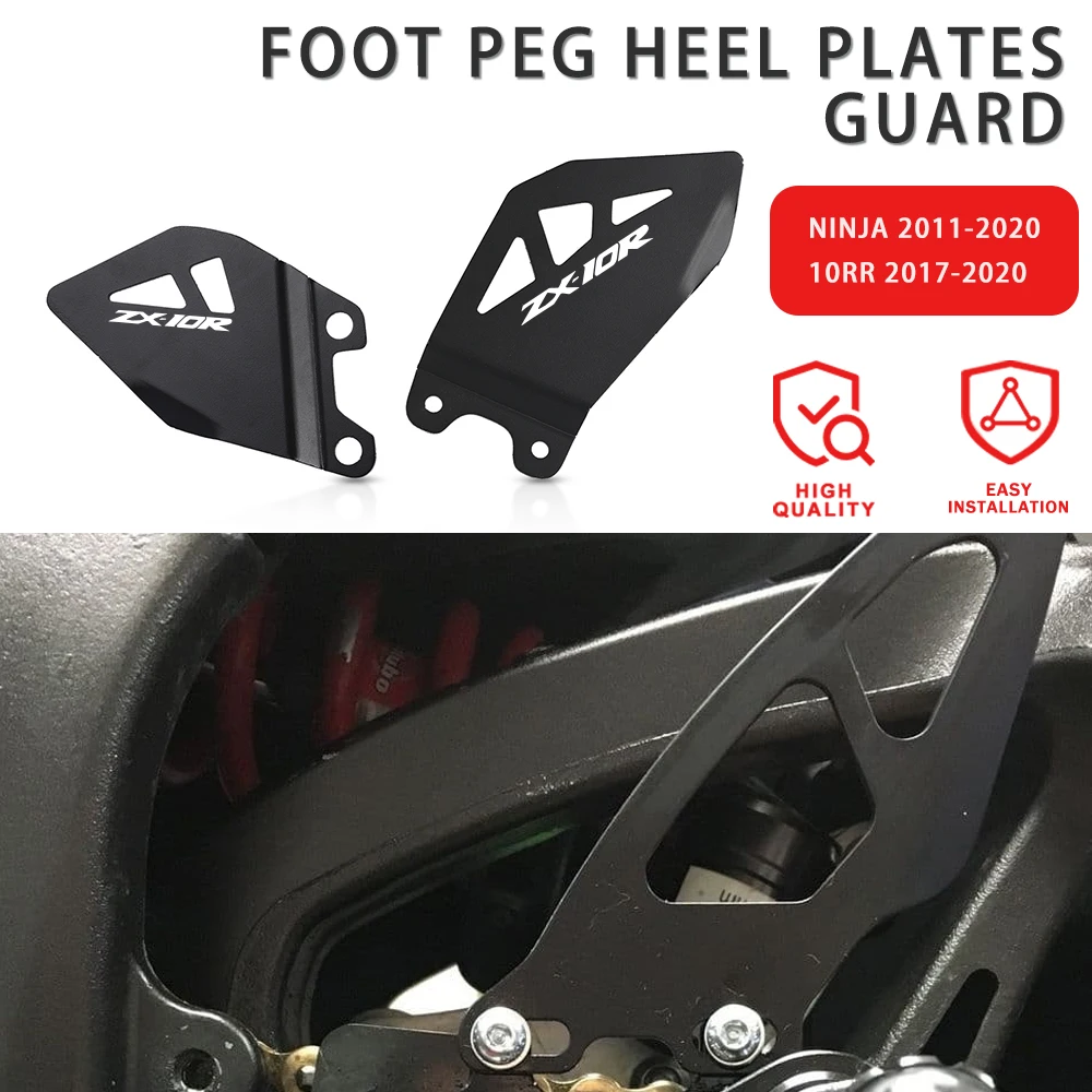 Foot Peg Heel Plates Guard For KAWASAKI ZX10R ZX10RR 2011-2020 2019 Motorcycle ZX-10R ZX-10RR Footrest Hanger Pedal Protector
Foot Peg Heel Plates Guard For KAWASAKI ZX10R ZX10RR 2011-2020 2019 Motorcycle ZX-10R ZX-10RR Footrest Hanger Pedal Protector