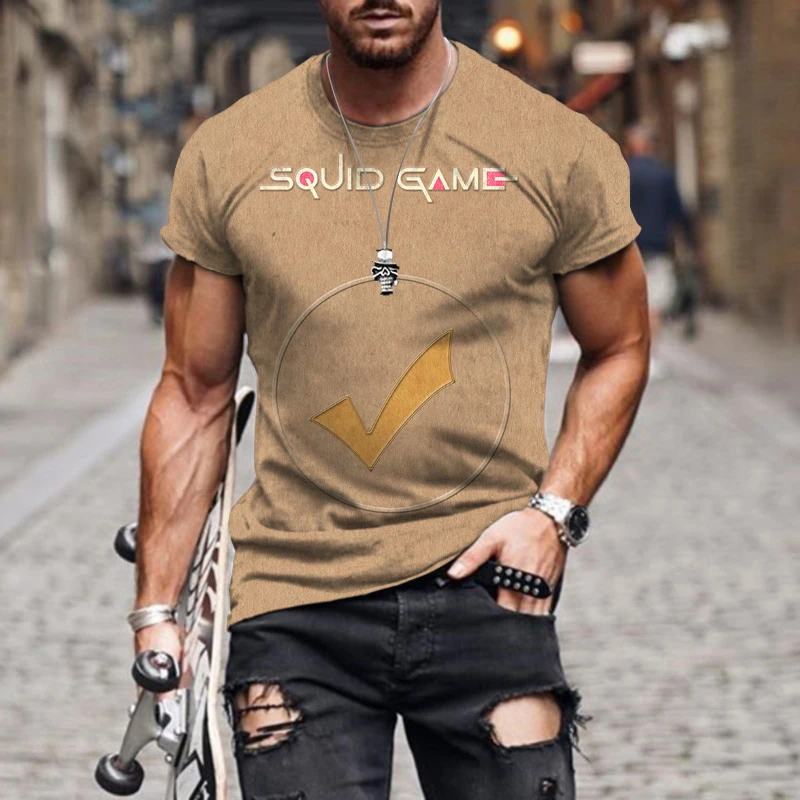 2022 New Men's Printing Explosive Oversized T-Shirt Summer O-Neck Fashion Casual Breathable Sports Fitness Short Sleeve Shirt
2022 New Men's Printing Explosive Oversized T-Shirt Summer O-Neck Fashion Casual Breathable Sports Fitness Short Sleeve Shirt