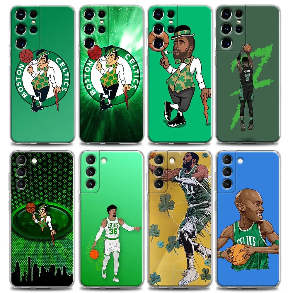 Clear Phone Case for Samsung S22 S21 S20 S10e S10 S9 Plus Lite Ultra FE 4G 5G Silicone Case Cover Boston-Celtics Green Jersey
Clear Phone Case for Samsung S22 S21 S20 S10e S10 S9 Plus Lite Ultra FE 4G 5G Silicone Case Cover Boston-Celtics Green Jersey
