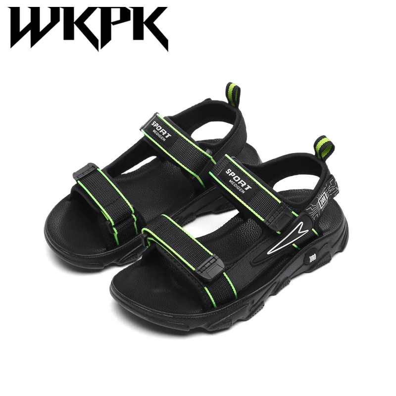 WKPK Summer Boy Sandals Fashion Trend Kids Beach Casual Shoes Comfortable Soft Bottom Children Lightweight Breathable Sneakers
WKPK Summer Boy Sandals Fashion Trend Kids Beach Casual Shoes Comfortable Soft Bottom Children Lightweight Breathable Sneakers