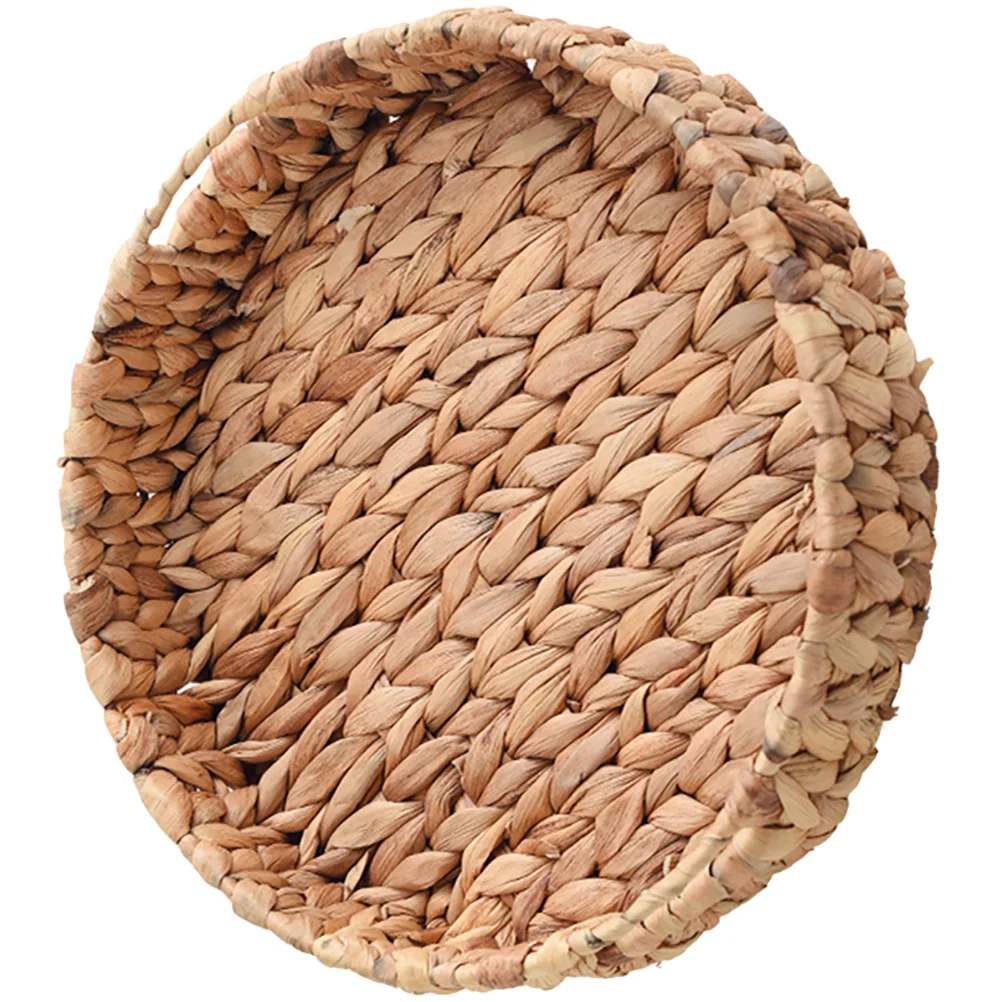 Woven Bread Basket Round Fruit Basket Tabletop Food Serving Basket Sundries Holder
Woven Bread Basket Round Fruit Basket Tabletop Food Serving Basket Sundries Holder