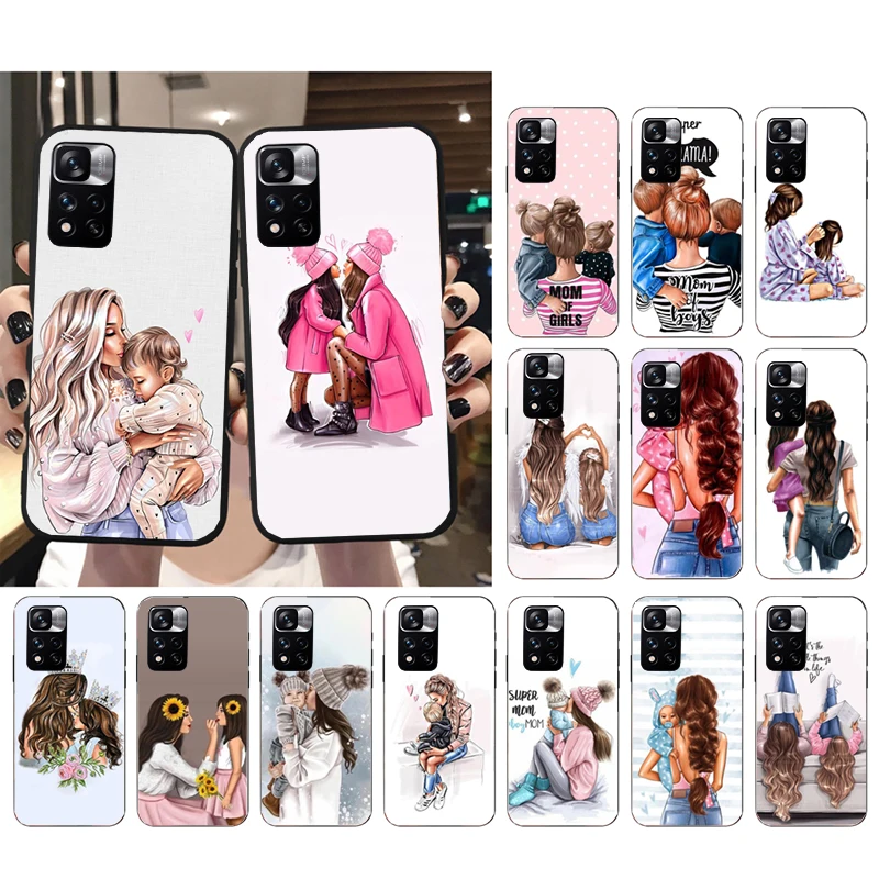 Mother Mom Daughter Son Phone Case for Xiaomi Redmi Note 12 Pro 11S 11 10 Pro 9Pro Note9 10S Redmi 10 9C 9A Funda
Mother Mom Daughter Son Phone Case for Xiaomi Redmi Note 12 Pro 11S 11 10 Pro 9Pro Note9 10S Redmi 10 9C 9A Funda