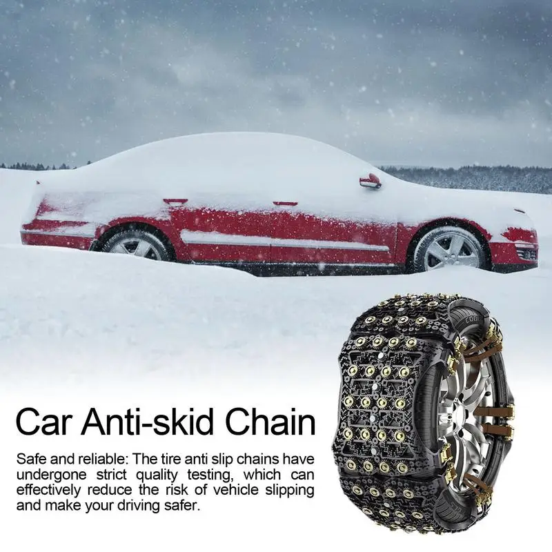 Heavy Duty Car Anti Skid tire Chain Flexible Winter Snow Mud Tire Chains Multifunctional Snowfield Muddy Icy Ground tire chains
Heavy Duty Car Anti Skid tire Chain Flexible Winter Snow Mud Tire Chains Multifunctional Snowfield Muddy Icy Ground tire chains