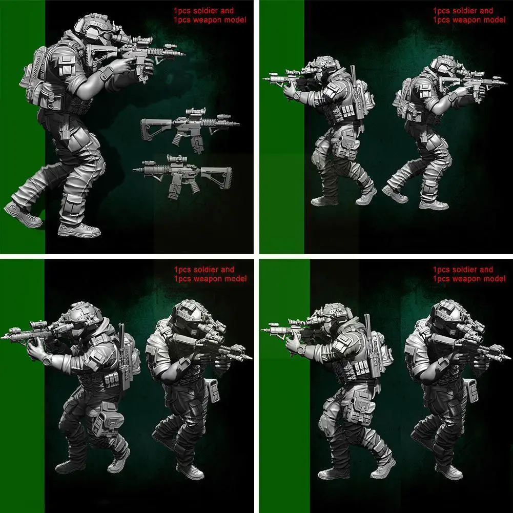 Модель полимерного солдата Yufan 1/35 5 см, модель корпуса морской пехоты США, детский солдат, тактический шлем, военный солдат, Игрушечная модел...
Модель полимерного солдата Yufan 1/35 5 см, модель корпуса морской пехоты США, детский солдат, тактический шлем, военный солдат, Игрушечная модел...