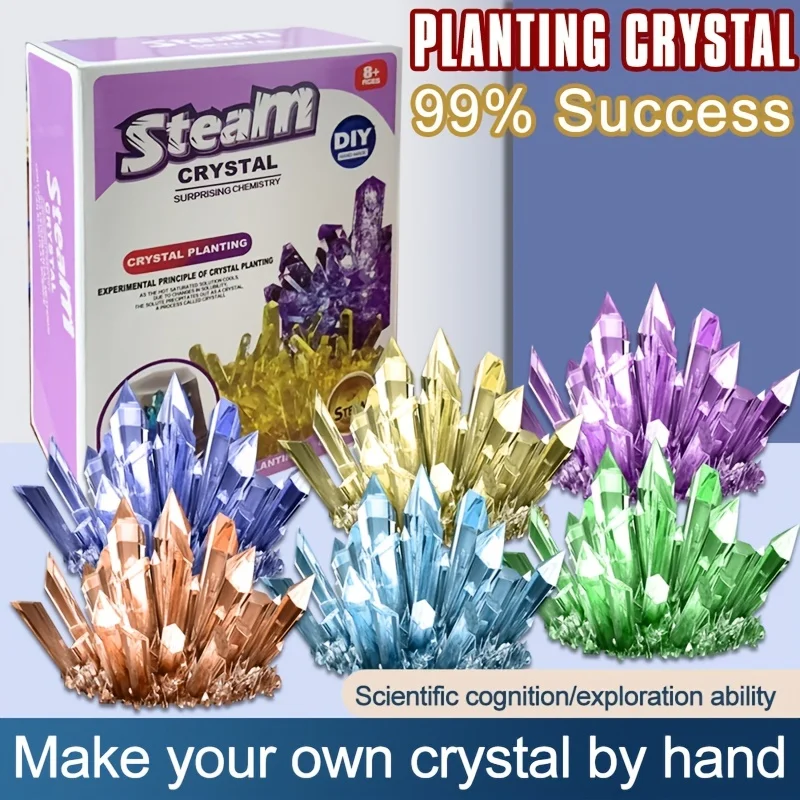 

Diy Magics Crystal Growth Kit With Box Steam Toys Early Educational Toy Science Experiments Toy Diy Handmade Gifts Decorate