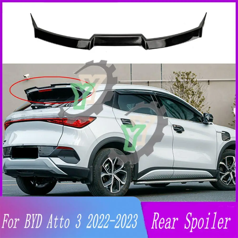 High Quality ABS Plastic Car Rear Roof Spoiler Trunk Wing Lip Boot Cover For BYD Atto 3 2022 2023 MC Style sports Spoiler
High Quality ABS Plastic Car Rear Roof Spoiler Trunk Wing Lip Boot Cover For BYD Atto 3 2022 2023 MC Style sports Spoiler