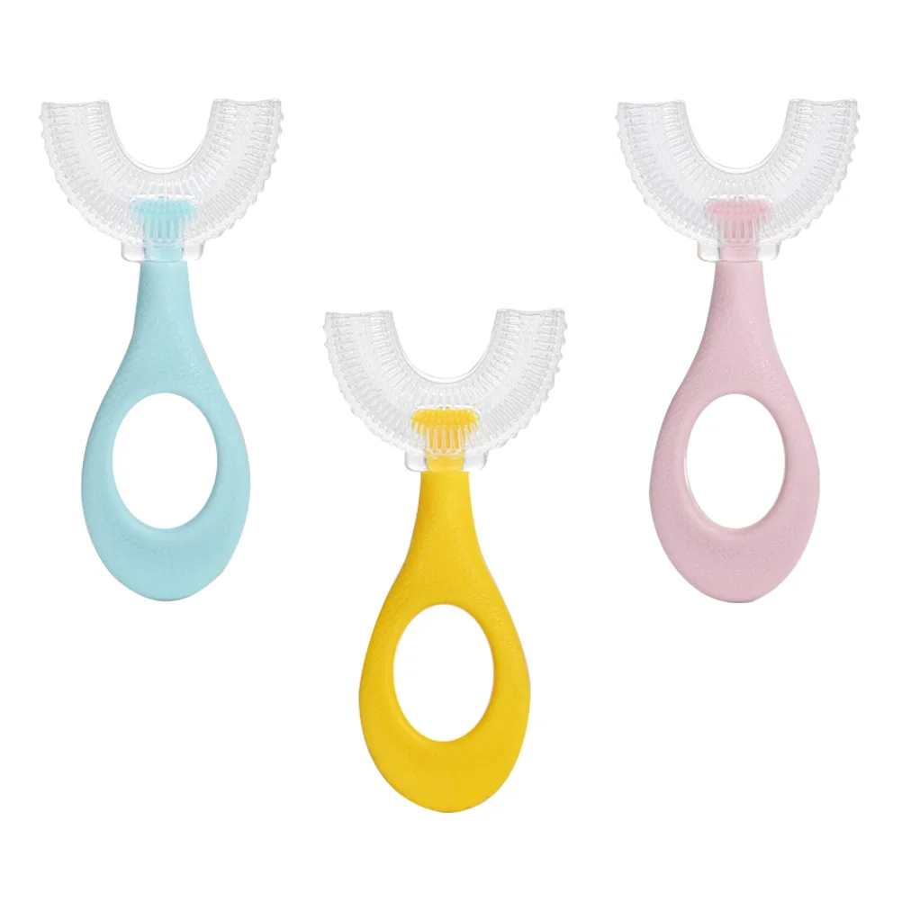 3 Pcs U-shaped Children's Oral Cleaning Tool Kids Toys Manual Silica Gel Toddler
3 Pcs U-shaped Children's Oral Cleaning Tool Kids Toys Manual Silica Gel Toddler