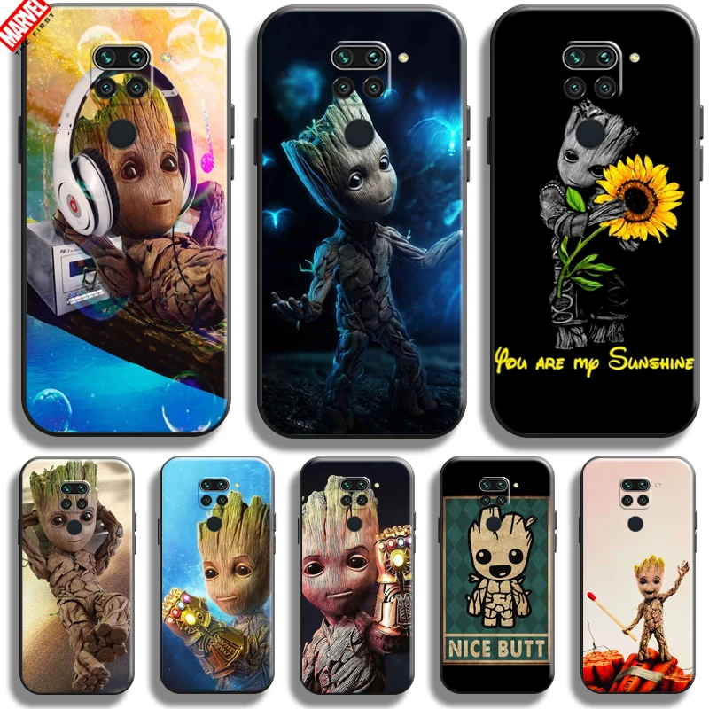 Groot Marvel For Xiaomi Redmi 10X 4G Phone Case 6.53 Inch Soft Silicon Coque Cover Black Funda Comics Captain America Thor
Groot Marvel For Xiaomi Redmi 10X 4G Phone Case 6.53 Inch Soft Silicon Coque Cover Black Funda Comics Captain America Thor