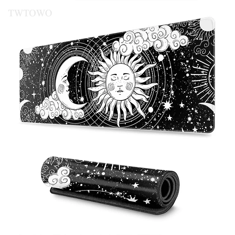 Black White Sun Moon God Mouse Pad Gaming XL Mousepad XXL MousePads Carpet Anti Slip Natural Rubber Computer Desktop Mouse Pad
Black White Sun Moon God Mouse Pad Gaming XL Mousepad XXL MousePads Carpet Anti Slip Natural Rubber Computer Desktop Mouse Pad