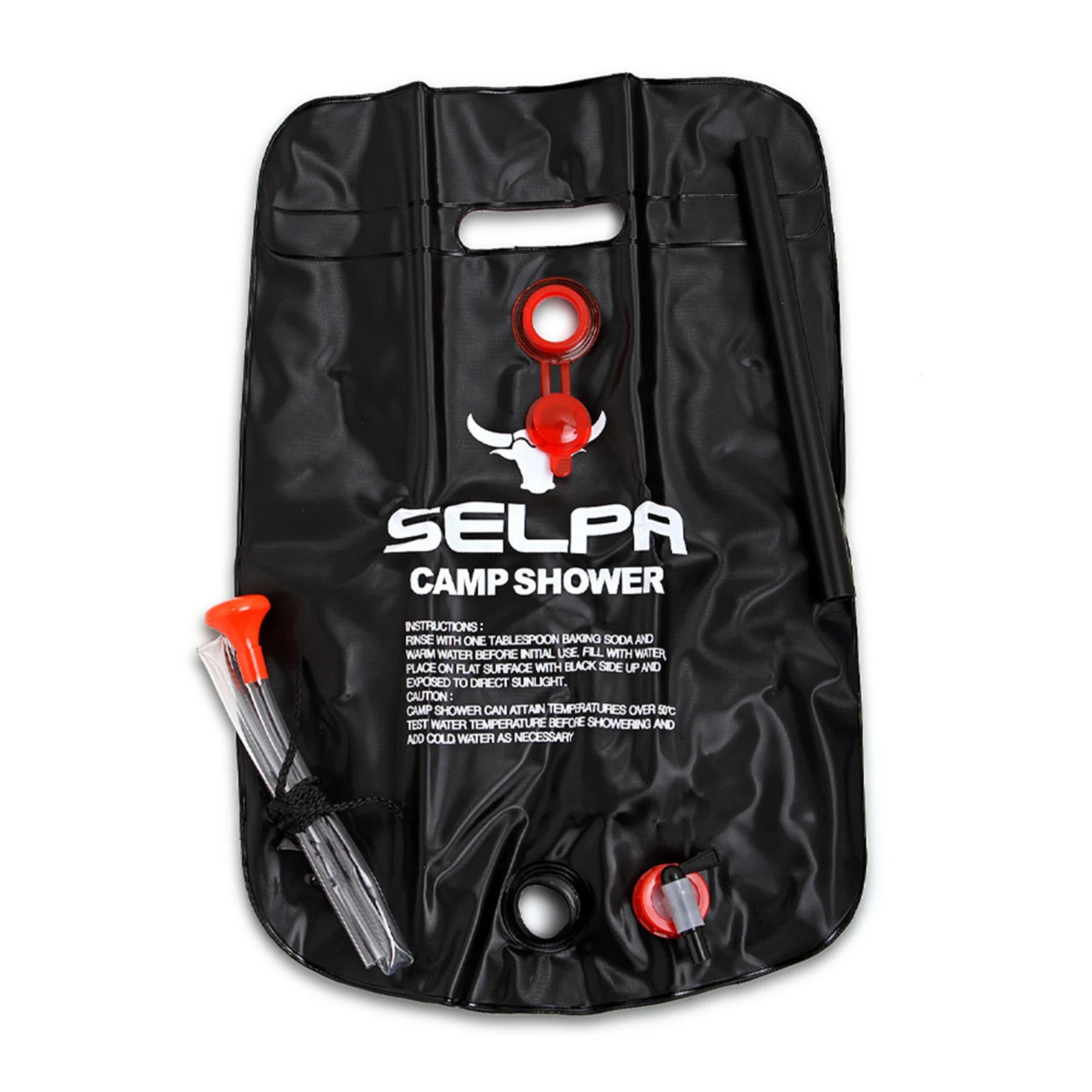 Solar Shower Bag Outdoor Solar Camp Shower Bag 5 Gallons/20L With Removable Hose And On-Off Switchable Shower Head For Camping
Solar Shower Bag Outdoor Solar Camp Shower Bag 5 Gallons/20L With Removable Hose And On-Off Switchable Shower Head For Camping