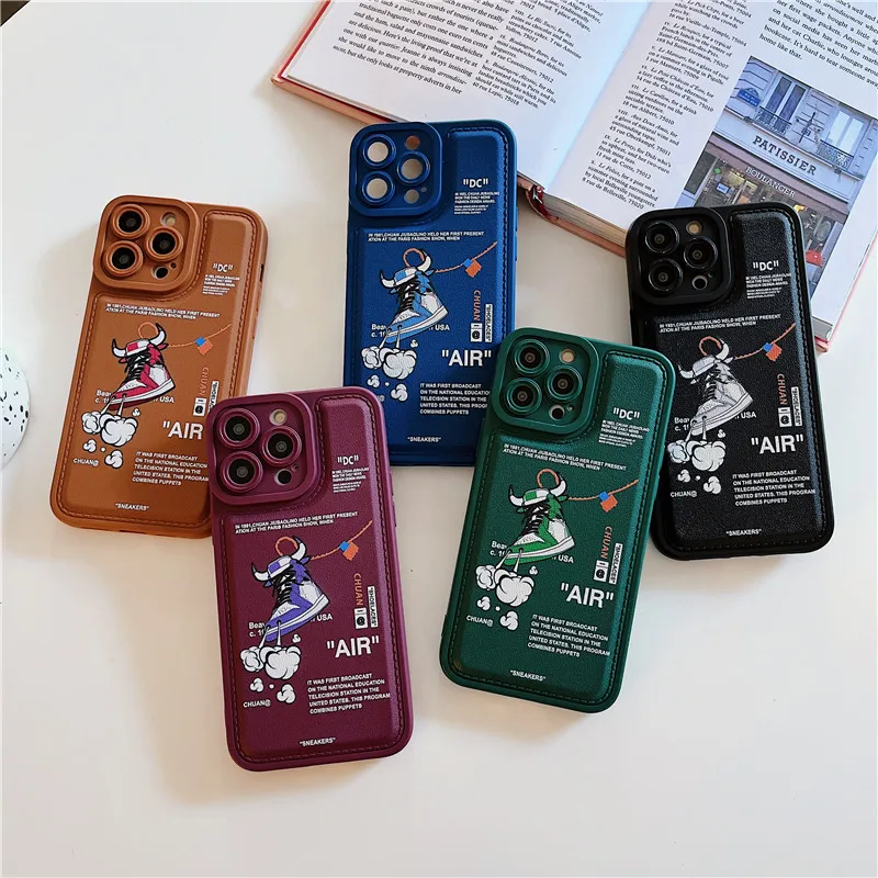 SNEAKERS Shoelace Clemence Leather Phone Cover for iphone 12 X XR 11 12 13 14 Pro Max 8 7 Plus Basketball shoes 14Pro Case 
SNEAKERS Shoelace Clemence Leather Phone Cover for iphone 12 X XR 11 12 13 14 Pro Max 8 7 Plus Basketball shoes 14Pro Case