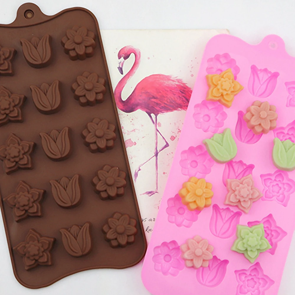 3D Tulip Flower Silicone Fondant Mold DIY Chocolate Pastry Cookies Biscuits Candy Desserts Muffins Cake Decorating Baking Tool
3D Tulip Flower Silicone Fondant Mold DIY Chocolate Pastry Cookies Biscuits Candy Desserts Muffins Cake Decorating Baking Tool