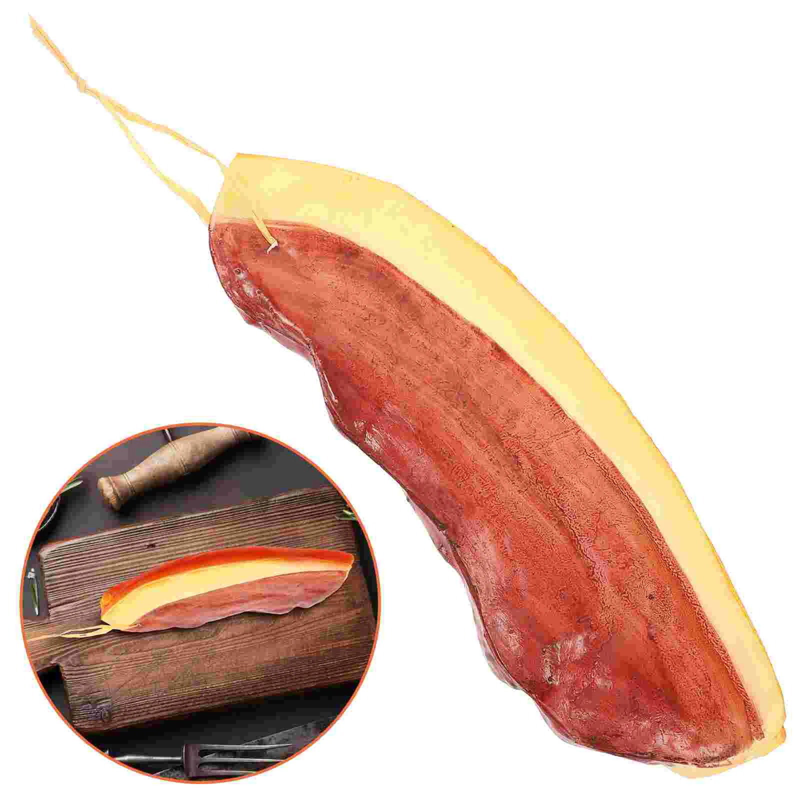 Simulation Bacon Decor Funny Photography Model Leaning Photo Prop Model
Simulation Bacon Decor Funny Photography Model Leaning Photo Prop Model
