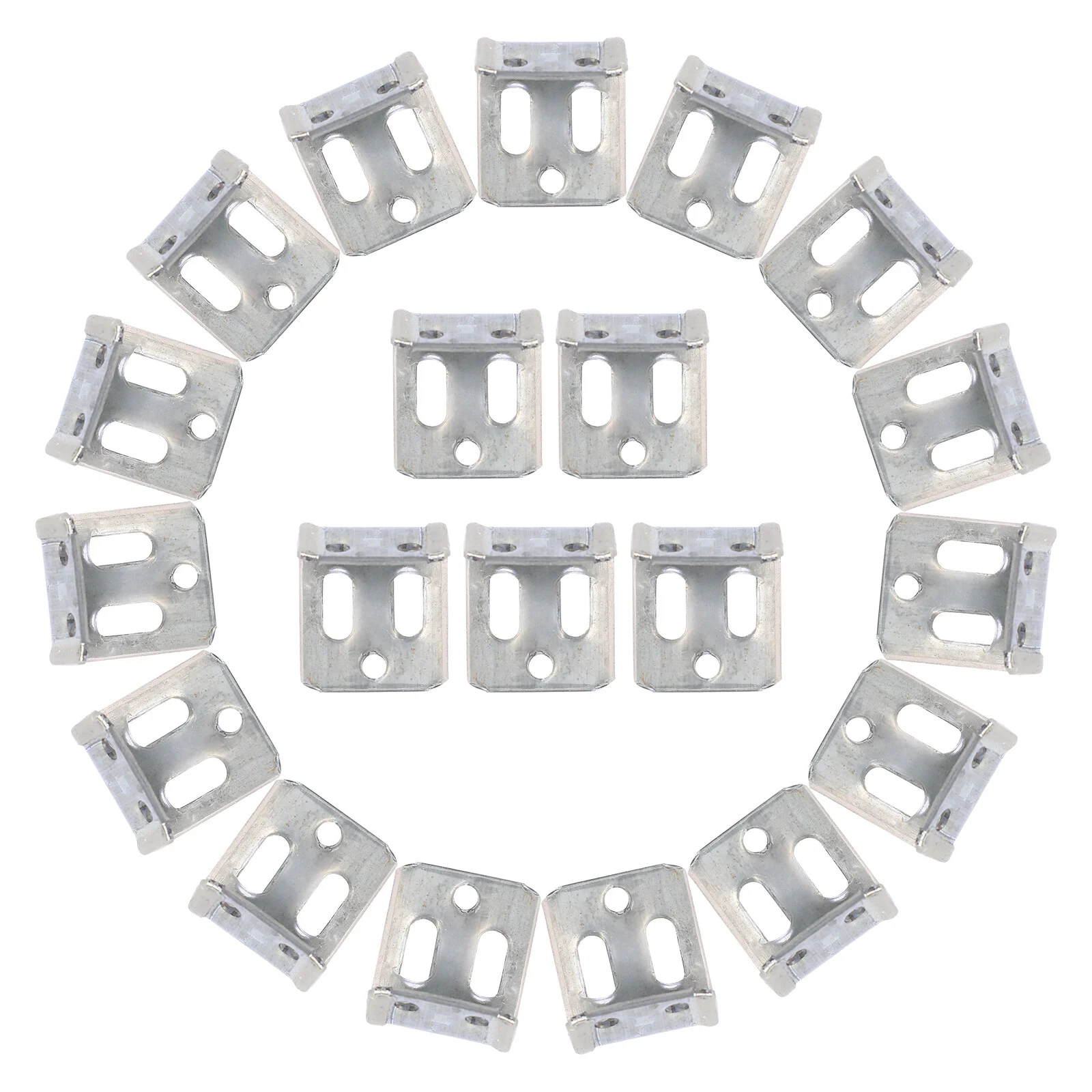 100 Pcs Carassosories Sofa Spring Accessories Clip Kit Seating Metal 2.2X1.9CM Silver Rubber Repair
100 Pcs Carassosories Sofa Spring Accessories Clip Kit Seating Metal 2.2X1.9CM Silver Rubber Repair