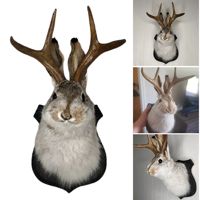 Jackalope Wall Decor the Latest Legend Of Antlers Resin Hanging Wall Art Simulation Animal Head Specimen For Home Decoration New
Jackalope Wall Decor the Latest Legend Of Antlers Resin Hanging Wall Art Simulation Animal Head Specimen For Home Decoration New