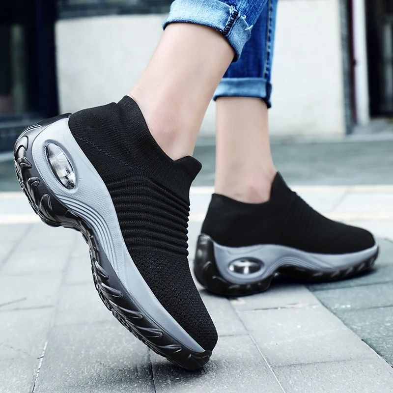 Breathable Mesh Sock Sneakers Shoes Zapatos De Mujer Spring Women Sneakers Shoes Autumn Flat Slip on Platform Tenis for Women
Breathable Mesh Sock Sneakers Shoes Zapatos De Mujer Spring Women Sneakers Shoes Autumn Flat Slip on Platform Tenis for Women