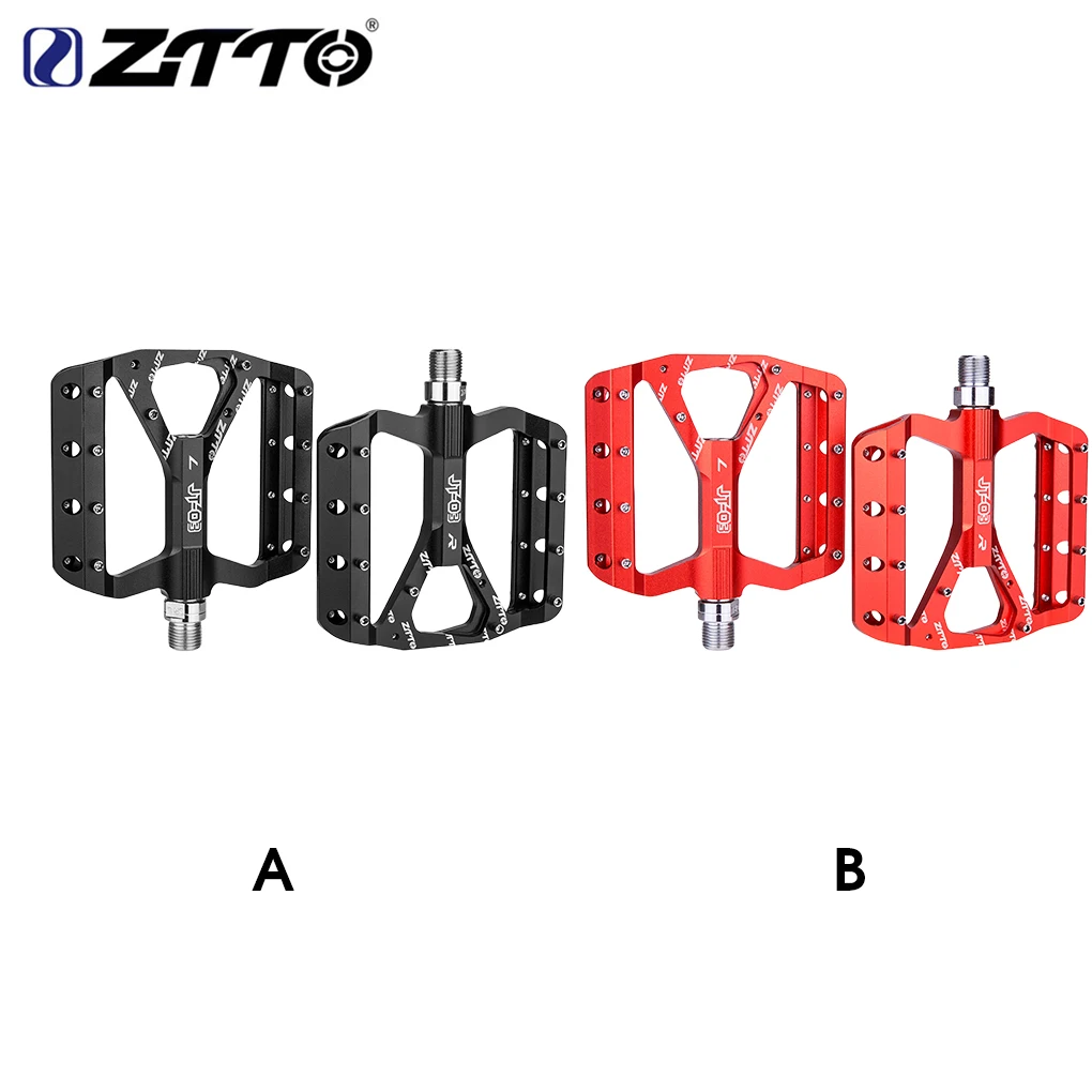 ZTTO JT03 1 Pair Alloy Bicycle Pedal Anti-slip Solid Color Pedals Outdoor Replace Cycle Parts Attachments Black
ZTTO JT03 1 Pair Alloy Bicycle Pedal Anti-slip Solid Color Pedals Outdoor Replace Cycle Parts Attachments Black