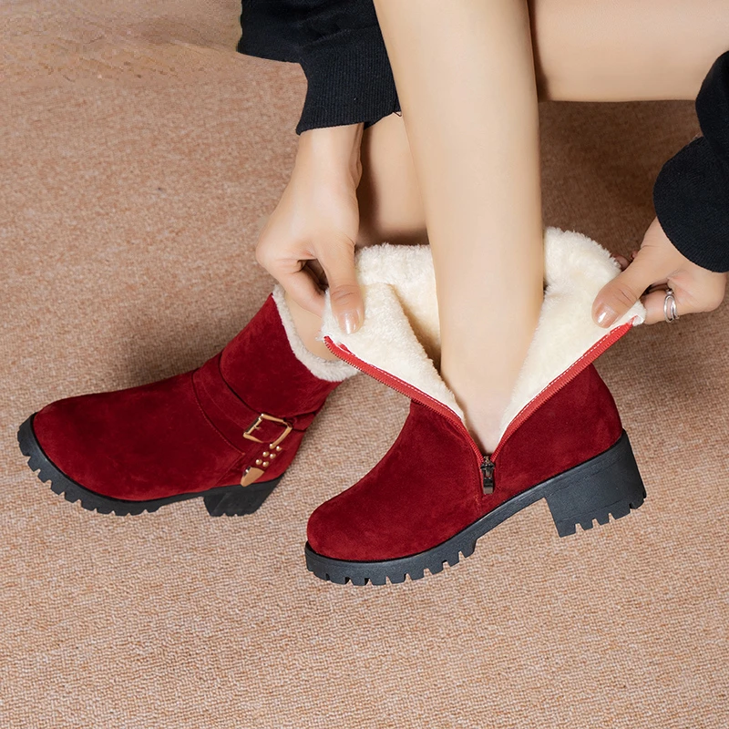 2022 New Women's Boots Fashion Mid-tube Boots Winter Warm Cotton Shoes Platform Boots Outdoor Casual Calf Boots Platform Shoes
2022 New Women's Boots Fashion Mid-tube Boots Winter Warm Cotton Shoes Platform Boots Outdoor Casual Calf Boots Platform Shoes