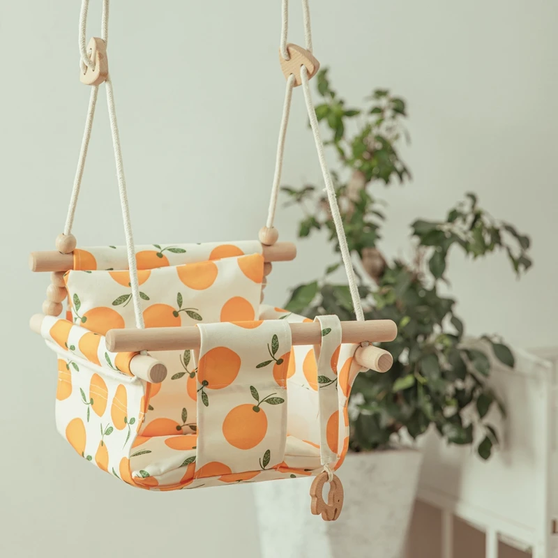 Baby Canvas Swing Chair Wood Toy Swing Sets And Swing Accessories Outside Lndoor Small Basket Safe And Sturdy Children's Toys
Baby Canvas Swing Chair Wood Toy Swing Sets And Swing Accessories Outside Lndoor Small Basket Safe And Sturdy Children's Toys