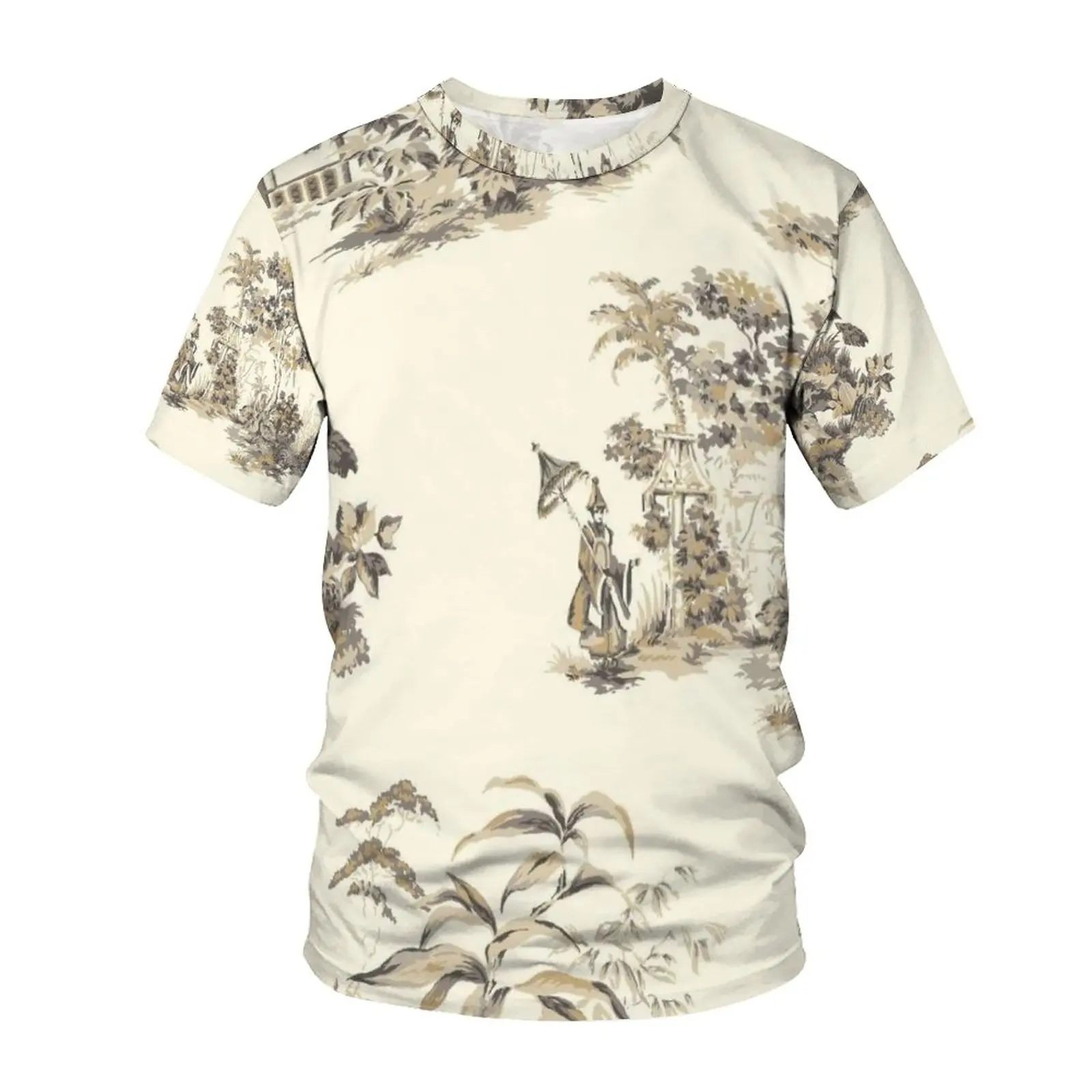 Summer New Hot Sale Men's Short-sleeved Summer Cool Leaves 3D Printing Pattern Street Casual Fashion T-shirt Breathable Top
Summer New Hot Sale Men's Short-sleeved Summer Cool Leaves 3D Printing Pattern Street Casual Fashion T-shirt Breathable Top