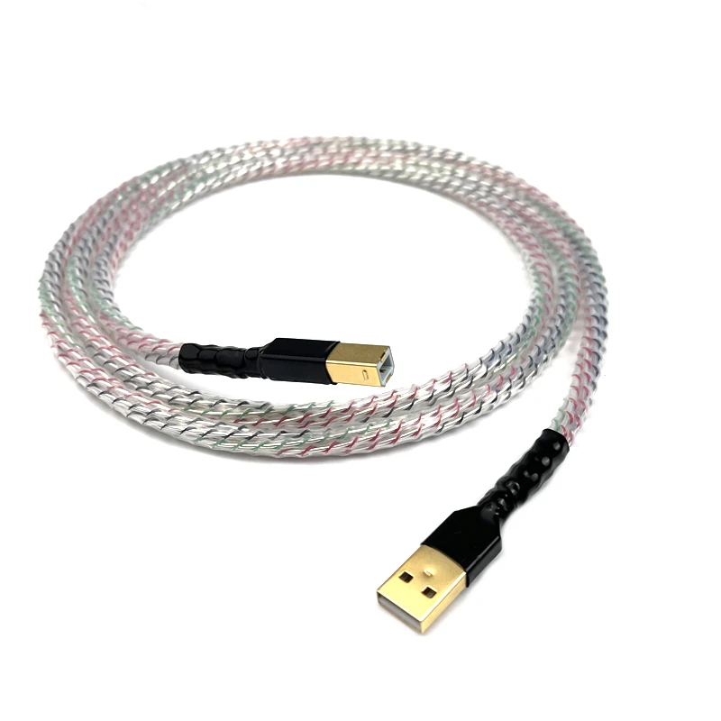Кабель USB Type A/Type B кабель для передачи данных и аудио для ЦАП Hifi Valhalla, с серебряным покрытием и экранированием
Кабель USB Type A/Type B кабель для передачи данных и аудио для ЦАП Hifi Valhalla, с серебряным покрытием и экранированием