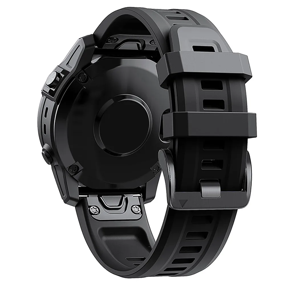 26MM Watch Band Silicone Strap for Garmin Fenix 7X Watchband Bracelet Wristband Replacement Watch Accessories
26MM Watch Band Silicone Strap for Garmin Fenix 7X Watchband Bracelet Wristband Replacement Watch Accessories