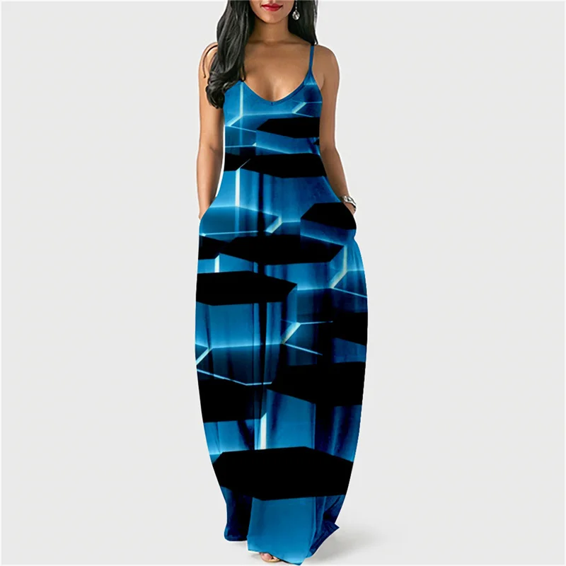 Dresses Spring Summer Women Strap Printed Sexy Beach Long Maxi Sleeveless Vintage Clothing Holiday
Dresses Spring Summer Women Strap Printed Sexy Beach Long Maxi Sleeveless Vintage Clothing Holiday
