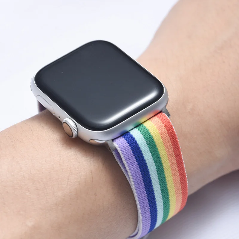Ремешок нейлоновый Эластичный Плетеный для Apple watch Band 44/ 40/ 45/ 41/42/38 мм, умные часы iWatch series 3 4 5 6 apple watch series 7 F42
Ремешок нейлоновый Эластичный Плетеный для Apple watch Band 44/ 40/ 45/ 41/42/38 мм, умные часы iWatch series 3 4 5 6 apple watch series 7 F42