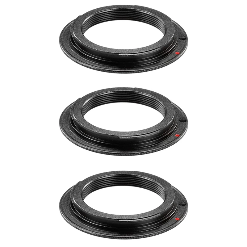 3X Black Metal Lens Mount Adapter, For M42 Lens Canon EOS Camera / Canon EOS 1D, 1DS Mark II, III, IV, 5D Mark II
3X Black Metal Lens Mount Adapter, For M42 Lens Canon EOS Camera / Canon EOS 1D, 1DS Mark II, III, IV, 5D Mark II