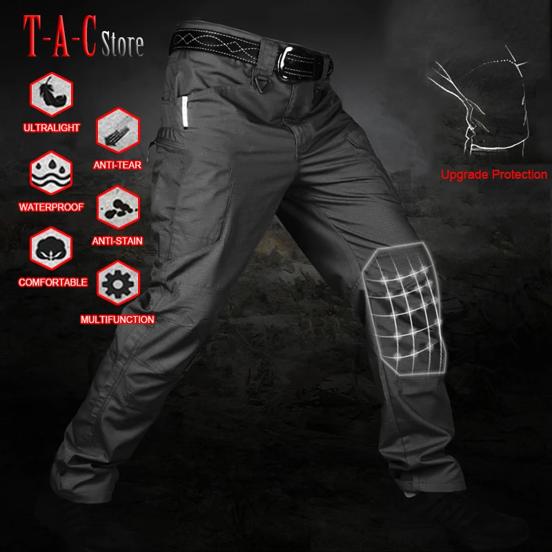 2022 Outdoor Waterproof Tactical Cargo Pants Men Breathable Thick Casual Army Military Long Trousers Male Quick Dry Cargo Pants
2022 Outdoor Waterproof Tactical Cargo Pants Men Breathable Thick Casual Army Military Long Trousers Male Quick Dry Cargo Pants