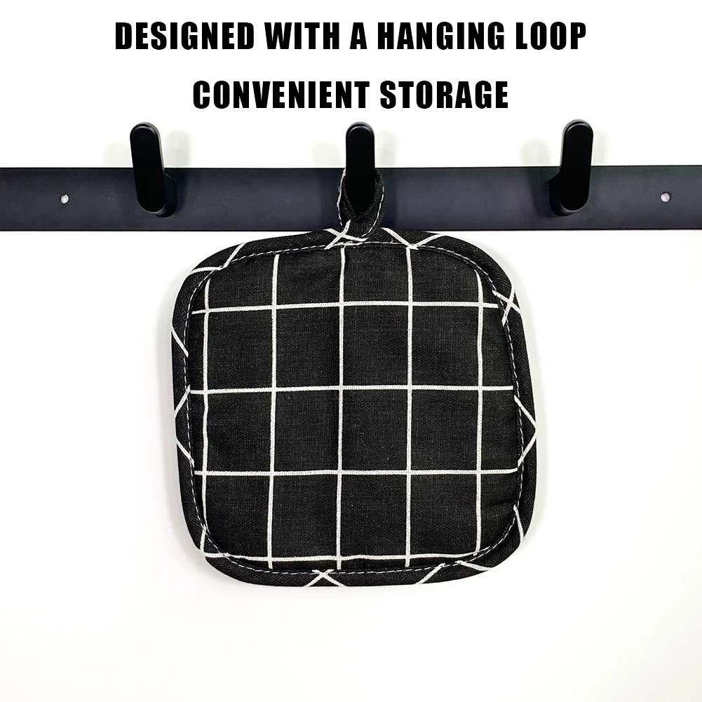 4Pcs Terry Pot Holders Great Heat Resistance Cotton Oven Mitts and Potholers Non-slip Oven Hot Mitts Pad for Baking/Cooking/BBQ
4Pcs Terry Pot Holders Great Heat Resistance Cotton Oven Mitts and Potholers Non-slip Oven Hot Mitts Pad for Baking/Cooking/BBQ