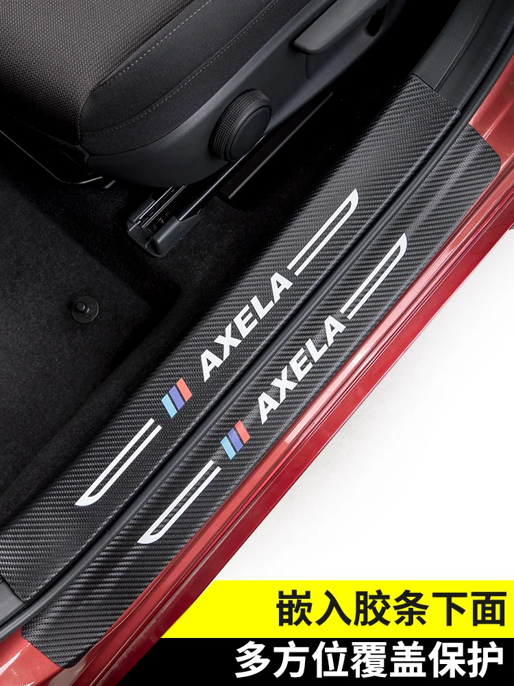 Car Accessories High-quality Carbon Fiber Color Leather Car Welcome Pedal. Car Threshold For Mazda 3 Axela 2014-2019,car-styling
Car Accessories High-quality Carbon Fiber Color Leather Car Welcome Pedal. Car Threshold For Mazda 3 Axela 2014-2019,car-styling