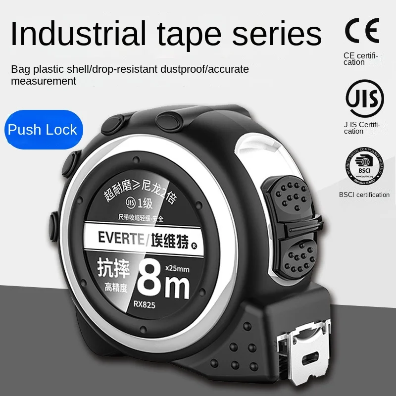 5 7.5 10M Thickened Tape Household Measuring Tool Stainless Steel Tape, Drop Resistant and Wear-resistant, Practical Steel Tape
5 7.5 10M Thickened Tape Household Measuring Tool Stainless Steel Tape, Drop Resistant and Wear-resistant, Practical Steel Tape