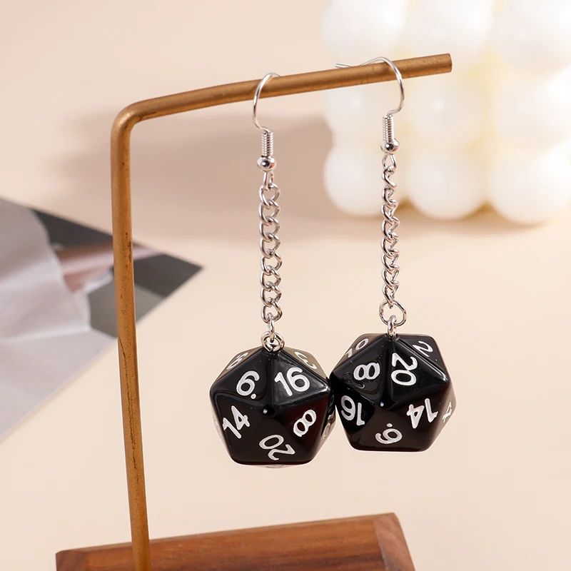 Cartoon 3D Dice Drop Earrings for Women Long Dangle Earrings Ear Hooks Girls Party Birthday Jewelry Gifts
Cartoon 3D Dice Drop Earrings for Women Long Dangle Earrings Ear Hooks Girls Party Birthday Jewelry Gifts