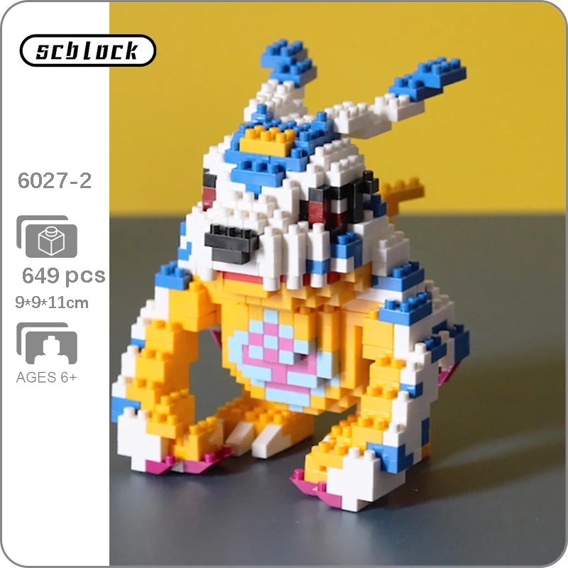 Gejia 6027-2 Anime Digimon Gabumon Wolf Digital Monster Pet Animal Mini Diamond Blocks Bricks Building Toy for Children no Box
Gejia 6027-2 Anime Digimon Gabumon Wolf Digital Monster Pet Animal Mini Diamond Blocks Bricks Building Toy for Children no Box