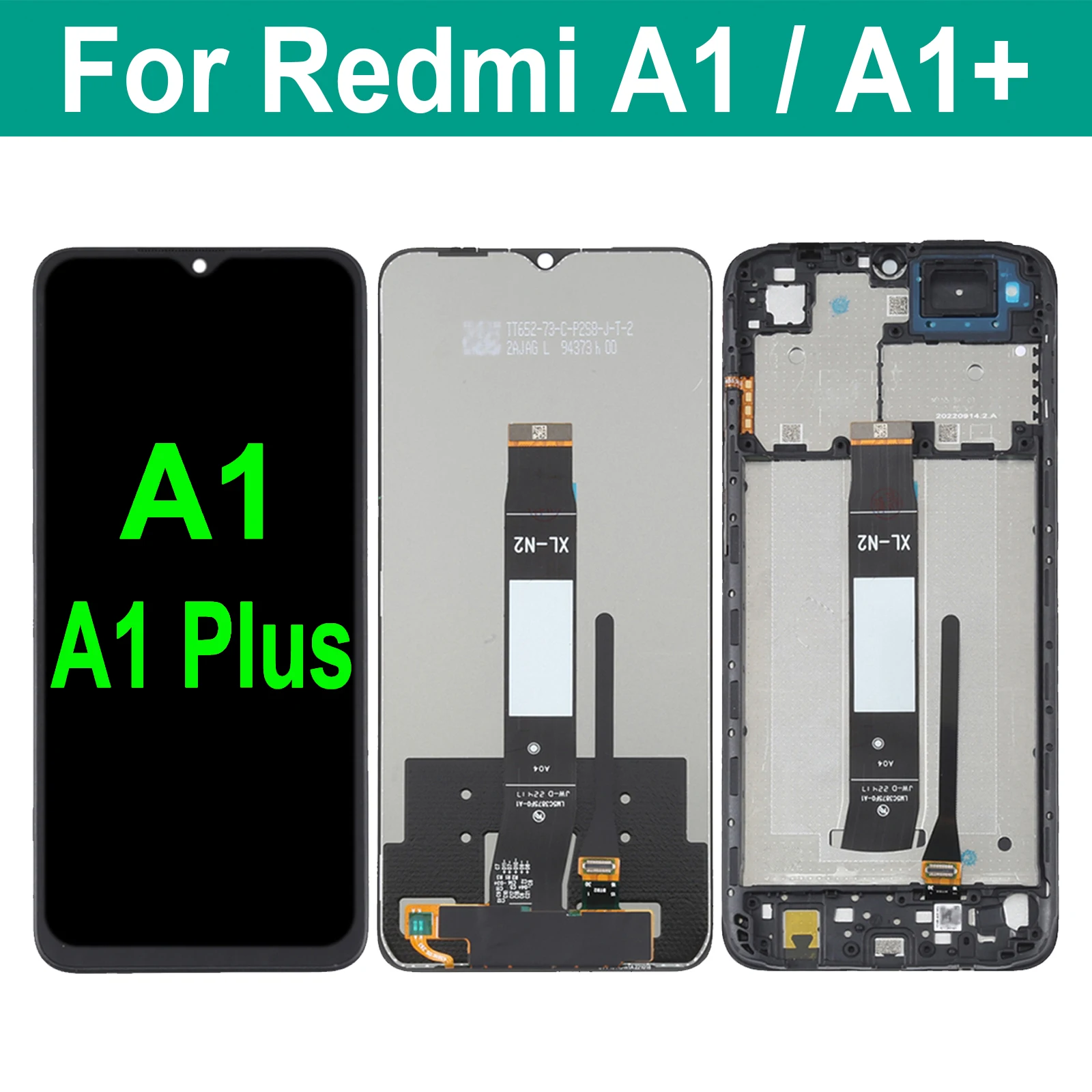 Original For Xiaomi Redmi A1+ A1 Plus 220733SFG 220733SI 220733SL 220733SG 220743FI LCD Display Touch Screen Digitizer Assembly
Original For Xiaomi Redmi A1+ A1 Plus 220733SFG 220733SI 220733SL 220733SG 220743FI LCD Display Touch Screen Digitizer Assembly