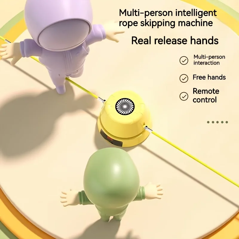 Intelligent Jumping Rope Machine With 10 Speeds Display With Circles & Speed Levels Remote Control Counting Jumping Rope
Intelligent Jumping Rope Machine With 10 Speeds Display With Circles & Speed Levels Remote Control Counting Jumping Rope