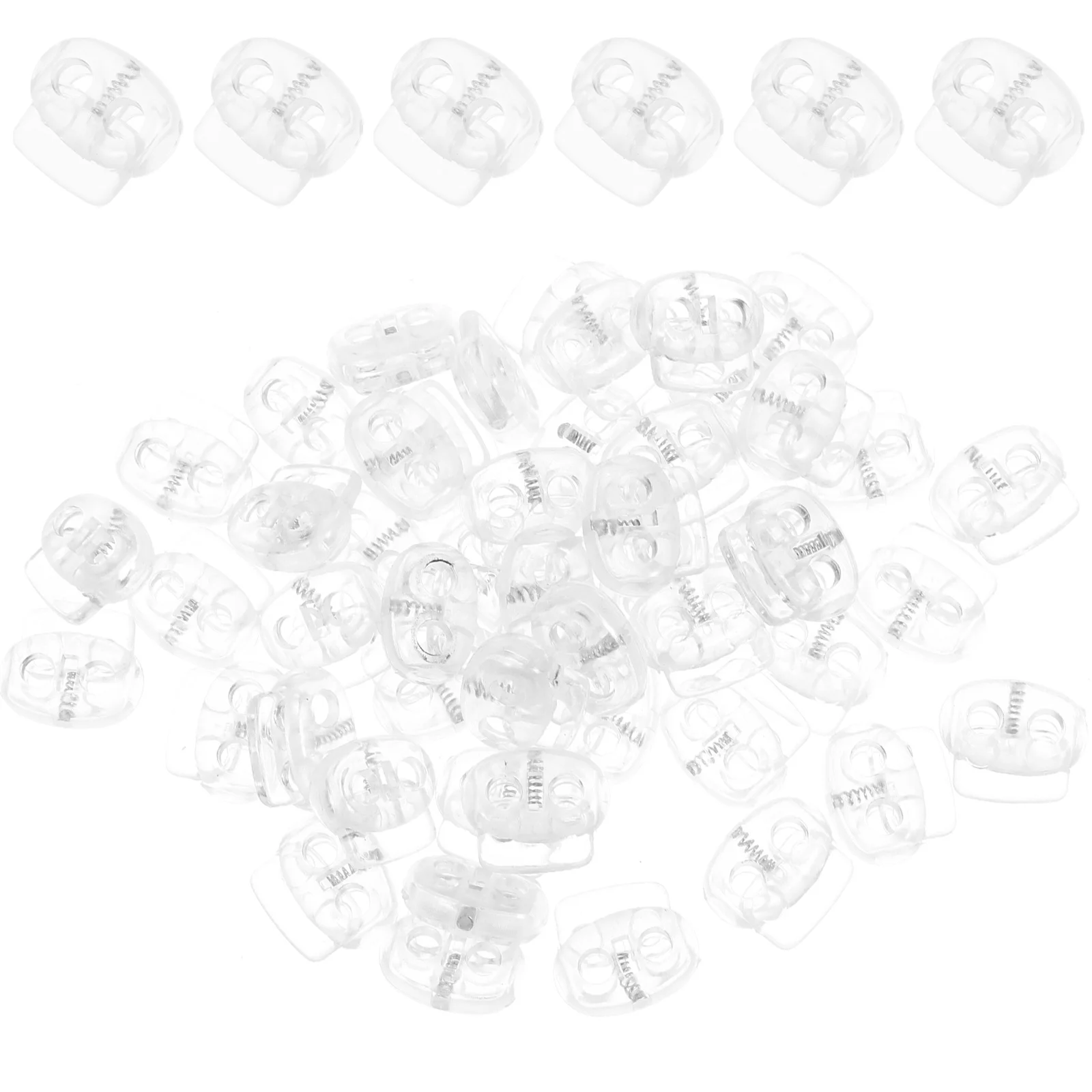 Cord Drawstring Locks Lock Spring Stopper Toggle Fastener Hole Lanyard Double Drawstrings Adjustable Buckle Clothes Toggles Ends
Cord Drawstring Locks Lock Spring Stopper Toggle Fastener Hole Lanyard Double Drawstrings Adjustable Buckle Clothes Toggles Ends
