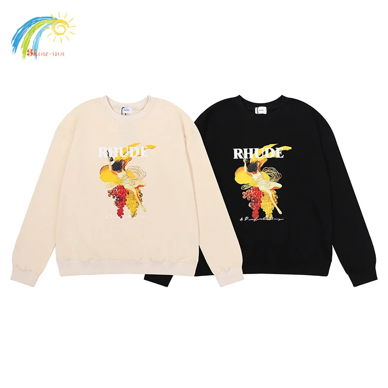 RHUDE ANGEL With Gods Help Sweatshirts Men Women 1:1 Tags Heavy Fabric Rhude Hoodie Black Apricot Splicing Oversized Pullover
RHUDE ANGEL With Gods Help Sweatshirts Men Women 1:1 Tags Heavy Fabric Rhude Hoodie Black Apricot Splicing Oversized Pullover